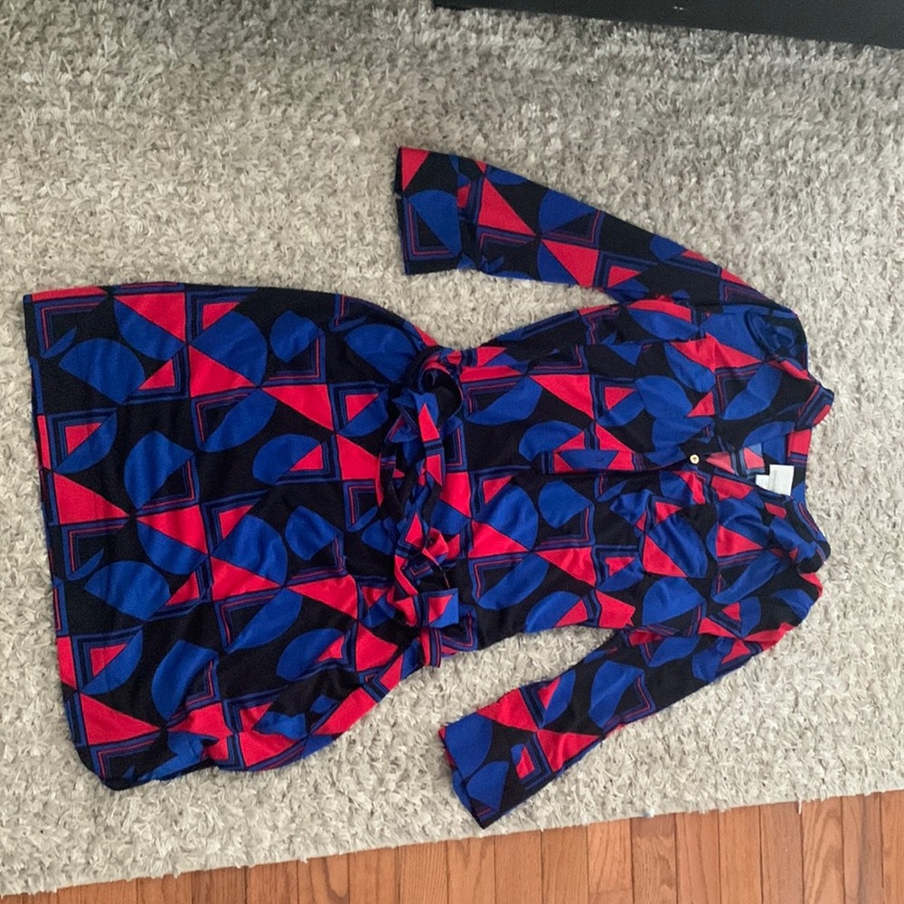 Long sleeve mini dress